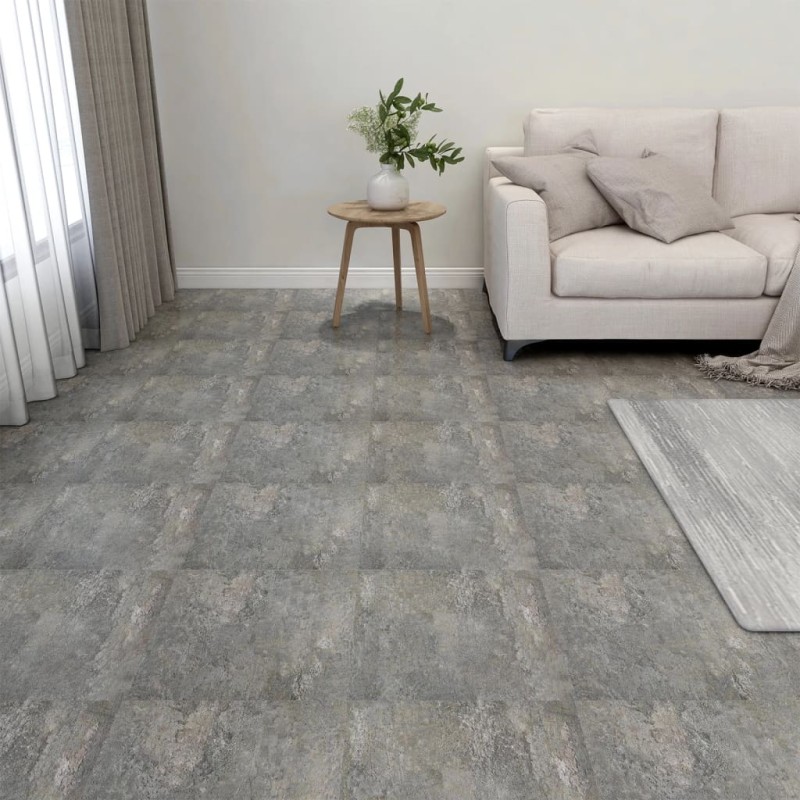vidaXL PVC-Fliesen Selbstklebend 20 Stk. 1,86 m² Grau vidaXL PVC-Fliesen Selbstklebend 20 Stk. 1,86 m² Grau