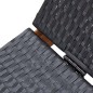 vidaXL Sonnenliege Poly Rattan und Akazie Massivholz vidaXL Sonnenliege Poly Rattan und Akazie Massivholz