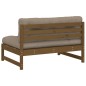 vidaXL Mittelsofa Honigbraun 120x80 cm Massivholz Kiefer vidaXL Mittelsofa Honigbraun 120x80 cm Massivholz Kiefer