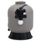 vidaXL Pool-Sandfilter mit seitlich montiertem 6-Wege-Ventil Grau vidaXL Pool-Sandfilter mit seitlich montiertem 6-Wege-Ventil Grau
