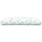 Palettenkissen Blattmuster 120x80x12 cm Stoff Palettenkissen Blattmuster 120x80x12 cm Stoff
