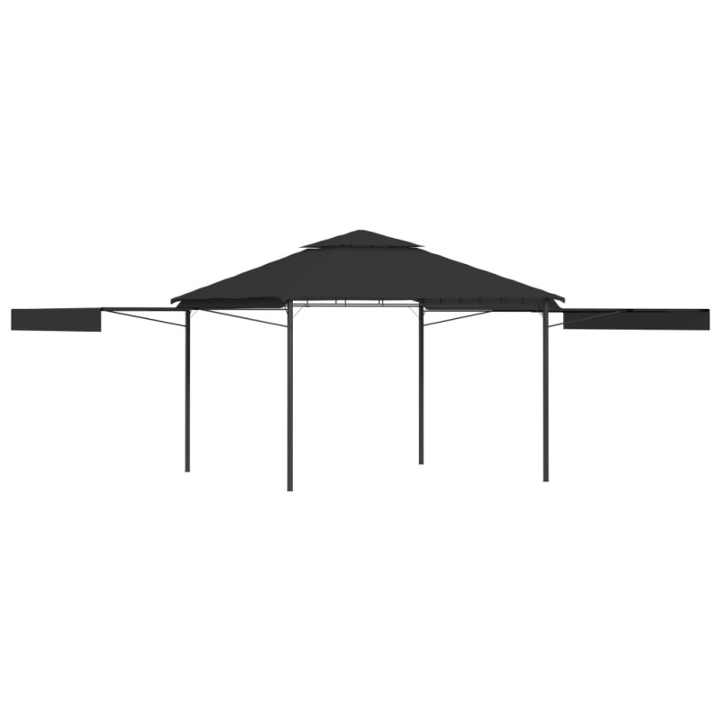 vidaXL Pavillon mit Doppelt Erweiterten Dächern 3x3x2,75 cm 180 g/m² vidaXL Pavillon mit Doppelt Erweiterten Dächern 3x3x2,75 cm 180 g/m²