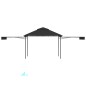 vidaXL Pavillon mit Doppelt Erweiterten Dächern 3x3x2,75 cm 180 g/m² vidaXL Pavillon mit Doppelt Erweiterten Dächern 3x3x2,75 cm 180 g/m²