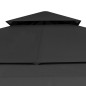 vidaXL Pavillon mit Doppelt Erweiterten Dächern 3x3x2,75 cm 180 g/m² vidaXL Pavillon mit Doppelt Erweiterten Dächern 3x3x2,75 cm 180 g/m²
