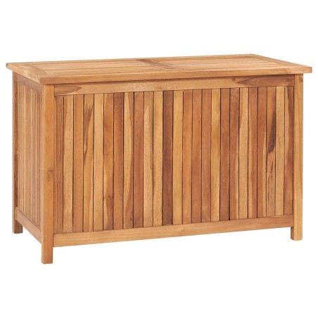 vidaXL Gartenbox 90x50x58 cm Massivholz Teak
