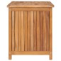 vidaXL Gartenbox 90x50x58 cm Massivholz Teak vidaXL Gartenbox 90x50x58 cm Massivholz Teak