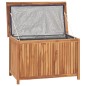 vidaXL Gartenbox 90x50x58 cm Massivholz Teak vidaXL Gartenbox 90x50x58 cm Massivholz Teak