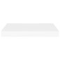vidaXL Schwebendes Wandregal Weiß 50x23x3,8 cm MDF vidaXL Schwebendes Wandregal Weiß 50x23x3,8 cm MDF