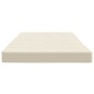 Liegestuhl-Auflagen 2 Stk. Creme Oxford-Gewebe Liegestuhl-Auflagen 2 Stk. Creme Oxford-Gewebe
