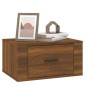 vidaXL Wand-Nachttische 2 Stk. Braun Eichen-Optik 50x36x25 cm vidaXL Wand-Nachttische 2 Stk. Braun Eichen-Optik 50x36x25 cm