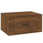 vidaXL Wand-Nachttische 2 Stk. Braun Eichen-Optik 50x36x25 cm vidaXL Wand-Nachttische 2 Stk. Braun Eichen-Optik 50x36x25 cm