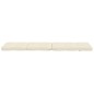 Liegestuhl-Auflagen 2 Stk. Creme Oxford-Gewebe Liegestuhl-Auflagen 2 Stk. Creme Oxford-Gewebe