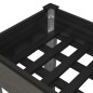 vidaXL Garten-Hochbeet mit Ablage Grau 150x50x75 cm WPC vidaXL Garten-Hochbeet mit Ablage Grau 150x50x75 cm WPC