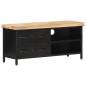 vidaXL TV-Schrank 90x30x41 cm Raues Mangoholz vidaXL TV-Schrank 90x30x41 cm Raues Mangoholz