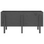 vidaXL Hochbeet Grau 121x50x57 cm Massivholz Kiefer vidaXL Hochbeet Grau 121x50x57 cm Massivholz Kiefer