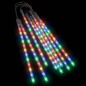vidaXL LED Meteor-Lichter 8 Stk. 30 cm Mehrfarbig 192 LEDs vidaXL LED Meteor-Lichter 8 Stk. 30 cm Mehrfarbig 192 LEDs