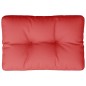 vidaXL Palettenkissen Rot 50x40x12 cm Stoff vidaXL Palettenkissen Rot 50x40x12 cm Stoff
