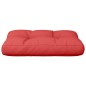 vidaXL Palettenkissen Rot 50x40x12 cm Stoff vidaXL Palettenkissen Rot 50x40x12 cm Stoff