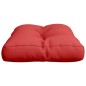 vidaXL Palettenkissen Rot 50x40x12 cm Stoff vidaXL Palettenkissen Rot 50x40x12 cm Stoff