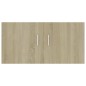 vidaXL Wandschrank Sonoma-Eiche 80x39x40 cm Holzwerkstoff vidaXL Wandschrank Sonoma-Eiche 80x39x40 cm Holzwerkstoff