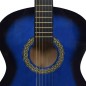 vidaXL 12-tlg. Klassikgitarren-Set für Anfänger Blau 4/4 39" vidaXL 12-tlg. Klassikgitarren-Set für Anfänger Blau 4/4 39"