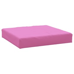 vidaXL Palettenkissen Rosa 60x60x8 cm Oxford-Gewebe