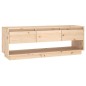 vidaXL TV-Schrank 110,5x34x40 cm Massivholz Kiefer vidaXL TV-Schrank 110,5x34x40 cm Massivholz Kiefer