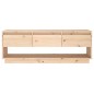 vidaXL TV-Schrank 110,5x34x40 cm Massivholz Kiefer vidaXL TV-Schrank 110,5x34x40 cm Massivholz Kiefer