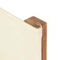vidaXL Regiestühle 2 Stk. Klappbar Creme Massivholz Teak vidaXL Regiestühle 2 Stk. Klappbar Creme Massivholz Teak
