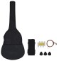 vidaXL 8-tlg. Klassikgitarren-Set für Anfänger Schwarz 3/4 36" vidaXL 8-tlg. Klassikgitarren-Set für Anfänger Schwarz 3/4 36"