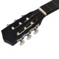 vidaXL 8-tlg. Klassikgitarren-Set für Anfänger Schwarz 3/4 36" vidaXL 8-tlg. Klassikgitarren-Set für Anfänger Schwarz 3/4 36"