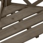 vidaXL Eckspalier Grau 50x50x145 cm Massivholz Tanne vidaXL Eckspalier Grau 50x50x145 cm Massivholz Tanne
