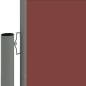 vidaXL Seitenmarkise Ausziehbar Braun 180x1000 cm vidaXL Seitenmarkise Ausziehbar Braun 180x1000 cm