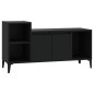 vidaXL TV-Schrank Schwarz 100x35x55 cm Holzwerkstoff vidaXL TV-Schrank Schwarz 100x35x55 cm Holzwerkstoff