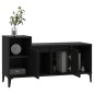 vidaXL TV-Schrank Schwarz 100x35x55 cm Holzwerkstoff vidaXL TV-Schrank Schwarz 100x35x55 cm Holzwerkstoff