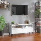 vidaXL TV-Schrank Weiß 100x34,5x44,5 cm Holzwerkstoff vidaXL TV-Schrank Weiß 100x34,5x44,5 cm Holzwerkstoff