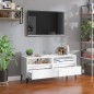 vidaXL TV-Schrank Weiß 100x34,5x44,5 cm Holzwerkstoff vidaXL TV-Schrank Weiß 100x34,5x44,5 cm Holzwerkstoff
