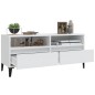 vidaXL TV-Schrank Weiß 100x34,5x44,5 cm Holzwerkstoff vidaXL TV-Schrank Weiß 100x34,5x44,5 cm Holzwerkstoff