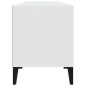 vidaXL TV-Schrank Weiß 100x34,5x44,5 cm Holzwerkstoff vidaXL TV-Schrank Weiß 100x34,5x44,5 cm Holzwerkstoff