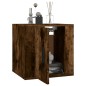 vidaXL TV-Wandschränke 2 Stk. Räuchereiche 40x34,5x40 cm vidaXL TV-Wandschränke 2 Stk. Räuchereiche 40x34,5x40 cm