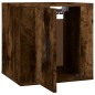 vidaXL TV-Wandschränke 2 Stk. Räuchereiche 40x34,5x40 cm vidaXL TV-Wandschränke 2 Stk. Räuchereiche 40x34,5x40 cm