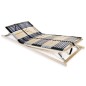 vidaXL Lattenrost mit 42 Latten 7 Zonen 80 x 200 cm vidaXL Lattenrost mit 42 Latten 7 Zonen 80 x 200 cm
