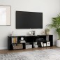 vidaXL TV-Schrank Schwarz 149x30x52 cm Holzwerkstoff vidaXL TV-Schrank Schwarz 149x30x52 cm Holzwerkstoff