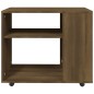 vidaXL Beistelltisch Braun Eiche 70x35x55 cm Holzwerkstoff vidaXL Beistelltisch Braun Eiche 70x35x55 cm Holzwerkstoff