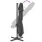 vidaXL Ampelschirm mit Doppeldach Anthrazit 400x300 cm vidaXL Ampelschirm mit Doppeldach Anthrazit 400x300 cm