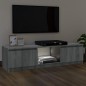 vidaXL TV-Schrank mit LED-Leuchten Grau Sonoma 120x30x35,5 cm vidaXL TV-Schrank mit LED-Leuchten Grau Sonoma 120x30x35,5 cm