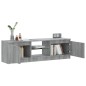 vidaXL TV-Schrank mit LED-Leuchten Grau Sonoma 120x30x35,5 cm vidaXL TV-Schrank mit LED-Leuchten Grau Sonoma 120x30x35,5 cm