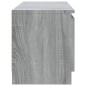 vidaXL TV-Schrank mit LED-Leuchten Grau Sonoma 120x30x35,5 cm vidaXL TV-Schrank mit LED-Leuchten Grau Sonoma 120x30x35,5 cm