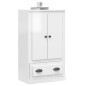 vidaXL Highboard Hochglanz-Weiß 60x35,5x103,5 cm Holzwerkstoff vidaXL Highboard Hochglanz-Weiß 60x35,5x103,5 cm Holzwerkstoff