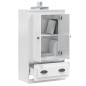 vidaXL Highboard Hochglanz-Weiß 60x35,5x103,5 cm Holzwerkstoff vidaXL Highboard Hochglanz-Weiß 60x35,5x103,5 cm Holzwerkstoff